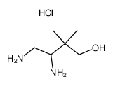 3,4-diamino-2,2-dimethyl-butan-1-ol, dihydrochloride Structure