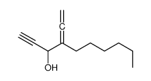 4-ethenylidenedec-1-yn-3-ol结构式