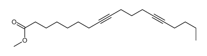 methyl octadeca-8,13-diynoate结构式
