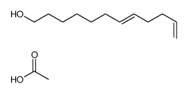 acetic acid,dodeca-7,11-dien-1-ol Structure