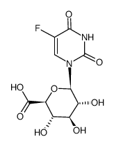 5-fluorouracil glucuronide结构式