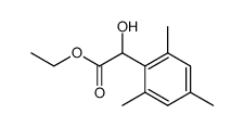 ethyl hydroxy(mesityl)acetate Structure