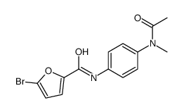 N-[4-[acetyl(methyl)amino]phenyl]-5-bromofuran-2-carboxamide Structure