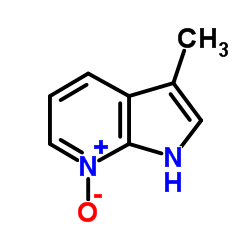 3-Methyl-1H-pyrrolo[2,3-b]pyridin-7-oxid structure