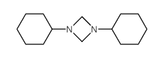 1,3-Diazetidine,1,3-dicyclohexyl- structure