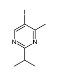 5-iodo-4-methyl-2-propan-2-ylpyrimidine Structure