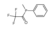 Methylphenyl(trifluoroacetyl)phosphan Structure