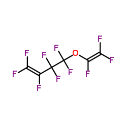 1,1,2,3,3,4,4-heptafluoro-4-(1,2,2-trifluoroethenoxy)but-1-ene Structure