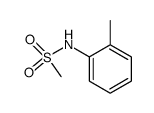 2-methyl-N-methanesulfonyl benzenamine结构式