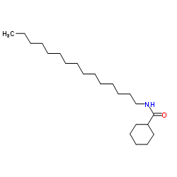 N-环己烷羰基十五烷基胺结构式