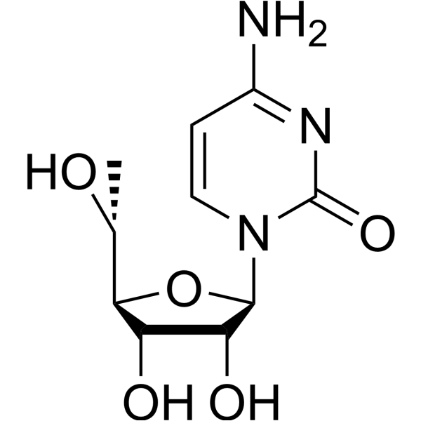 5’(R)-C-Methylcytidine结构式