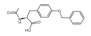 N-ac-(O-benzyl)tyrosine Structure