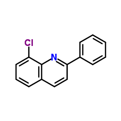 8-Chloro-2-phenylquinoline structure