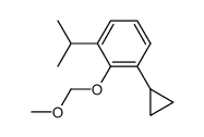 1-cyclopropyl-3-isopropyl-2-(methoxymethoxy)benzene结构式