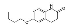 6-butoxy-3,4-dihydro-1H-quinolin-2-one结构式