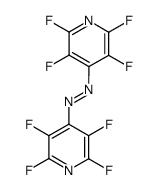 trans-Octafluoro-4,4'-azopyridyl结构式