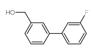 3-(3-Fluorophenyl)benzyl alcohol结构式