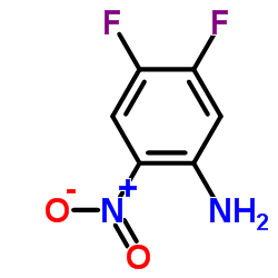 4,5-Difluoro-2-nitroaniline Structure
