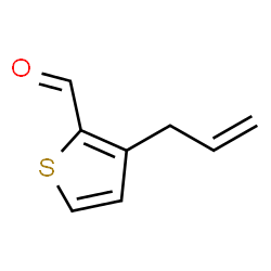 2-Thiophenecarboxaldehyde,3-(2-propenyl)-(9CI) structure
