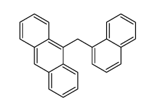 9-(naphthalen-1-ylmethyl)anthracene结构式