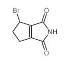 Cyclopenta[c]pyrrole-1,3(2H,4H)-dione,4-bromo-5,6-dihydro- Structure