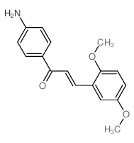 (2E)-1-(4-aminophenyl)-3-(2,5-dimethoxyphenyl)prop-2-en-1-one picture