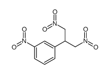 1-(1,3-dinitropropan-2-yl)-3-nitrobenzene Structure