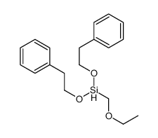 ethoxymethyl-bis(2-phenylethoxy)silane结构式