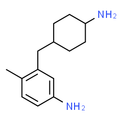 3-[(4-aminocyclohexyl)methyl]-p-toluidine structure