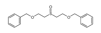 bis-(2-benzyloxy-ethyl)-sulfoxide Structure