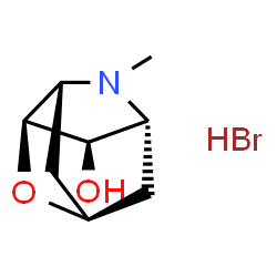 (2alpha,3abeta,5alpha,6beta,6abeta)-(.+-)-hexahydro-4-methyl-2,5-methano-2H-furo[3,2-b]pyrrol-6-ol hydrobromide structure