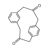 (3.3)metaparacyclophane-2,11-dione结构式