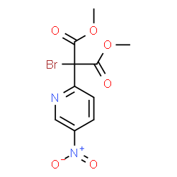 DIMETHYL 2-BROMO-2-(5-NITRO-2-PYRIDINYL)MALONATE picture