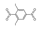 1,3-diiodo-2,5-dinitro-benzene结构式