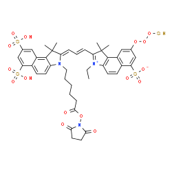 Cy3.5 NHS ester Structure