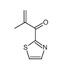 2-Propen-1-one,2-methyl-1-(2-thiazolyl)- structure