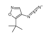 4-azido-5-tert-butyl-1,2-oxazole Structure