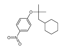 1-(1-cyclohexyl-2-methylpropan-2-yl)oxy-4-nitrobenzene结构式