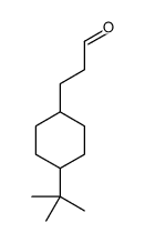 3-(4-tert-butylcyclohexyl)propanal Structure