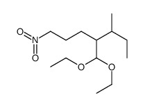4-(diethoxymethyl)-5-methyl-1-nitroheptane Structure
