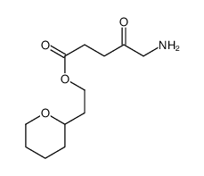 2-(oxan-2-yl)ethyl 5-amino-4-oxopentanoate Structure