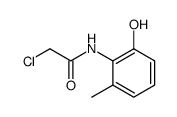 2-chloro-N-(2-hydroxy-6-methylphenyl)-acetamide Structure