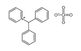 1-benzhydrylpyridin-1-ium,perchlorate Structure
