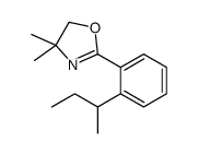 2-(2-butan-2-ylphenyl)-4,4-dimethyl-5H-1,3-oxazole结构式