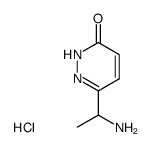 N-1-(2,3-dihydro-3-oxopyridazin-6-yl)ethylamine hydrochloride Structure