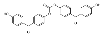 bis[4-(4-hydroxybenzoyl)phenyl] carbonate Structure