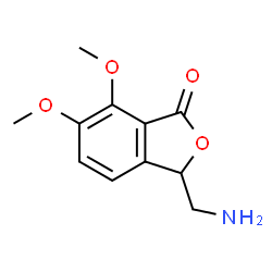 3-(aminomethyl)-6,7-dimethoxyisobenzofuran-1(3H)-one结构式