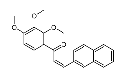 3-naphthalen-2-yl-1-(2,3,4-trimethoxyphenyl)prop-2-en-1-one Structure