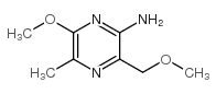 6-甲氧基-3-(甲氧基甲基)-5-甲基吡嗪-2-胺结构式