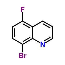 8-Bromo-5-fluoroquinoline Structure